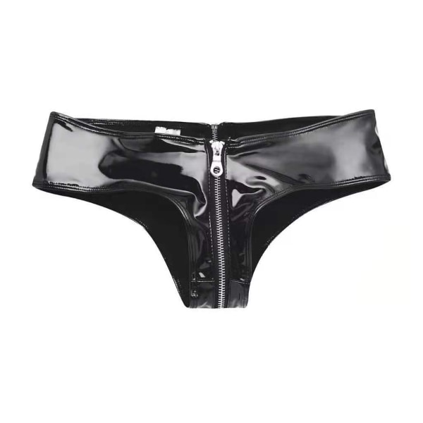 1/2/3/5 Underkläder Butt Briefs Front Open Sexig Nattklubb Tvättbar Black/2XL 1 Pc