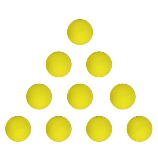 1/2/3/5 10 stycken EVA Foam För Golfswing Övningar Övning Yellow 42mm 1Set