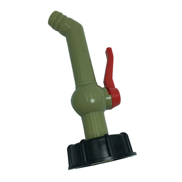 1/2/3 1000L IBC-tankventil Vattenadapter 60mm intern grov 25mm 1Set