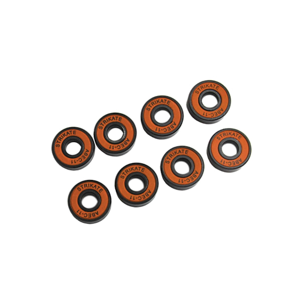 1/2/3/5 8st Skateboardlager 8mm Precision Storlek ABEC-11 för Orange 22mm 1Set
