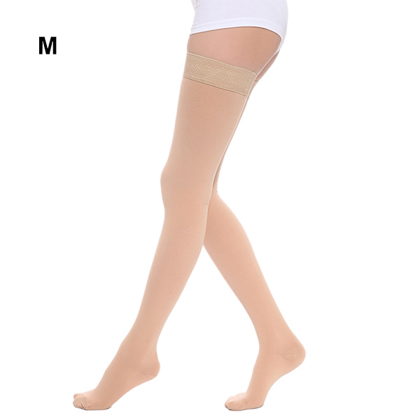 1/2/3 Trendiga och moderiktiga över knästrumpor för Toe wrapping - skin M 1Set