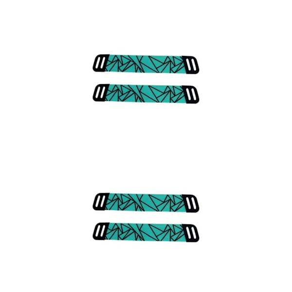 1/2/3/5 Öronkuddar Kudde Hörselskydd Andas Gamer Rhombus Green Shock-cushion Beam 2PCS
