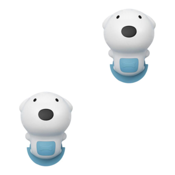 1/2/3 Söt Baby Safety Lock Stopper Baby Safety Protection blue puppy 6.5x8.9cm 2Set