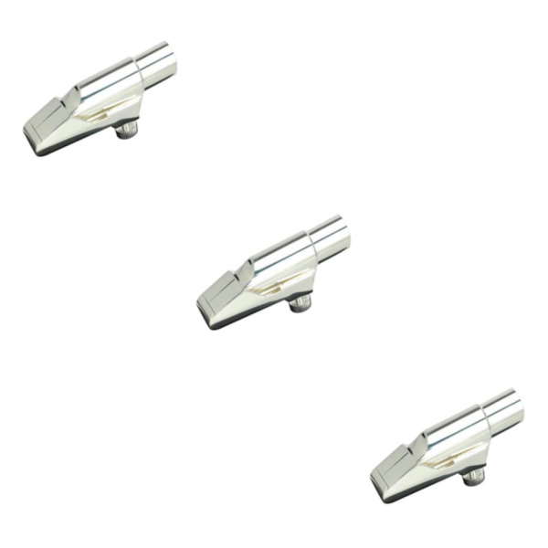 1/2/3/5 Nybörjarvänlig altsaxofonmunstycke med Silver Size 5 3PCS