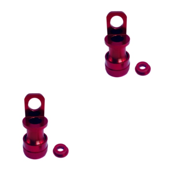 1/2/3/5 Quick Release Pedal Hållare Bike Pedal Spänne för För Red 10mm 2Set