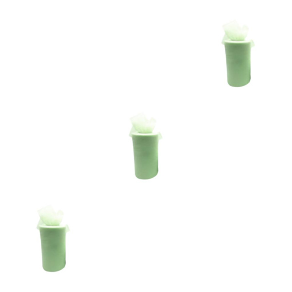 1/2/3/5 White Roll handled Tyll Coil Hållbar och pålitlig bröllop bud green 3Set