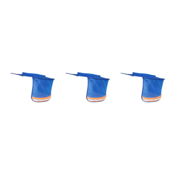 1/2/3 Hard Hat Sunshade Neck För Shield Neck Sun Shade Blue 47x41cm 3Set