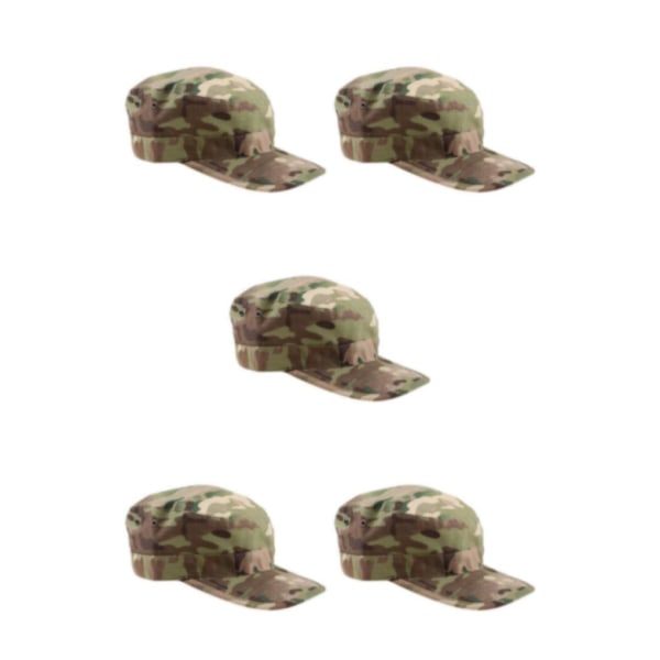 205-01-03 Sports Sunhat Mimetico Militare Baseball Camping CP camouflage 5Set