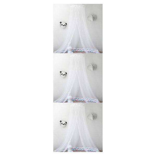 1/2/3 Andas och lätt att installera Nät för effektivt white 3PCS