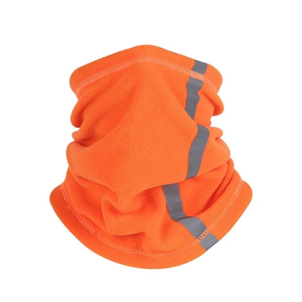1/2/3 halsdamask Andas vindtät fiskescarf Orange 25x30cm 1Set