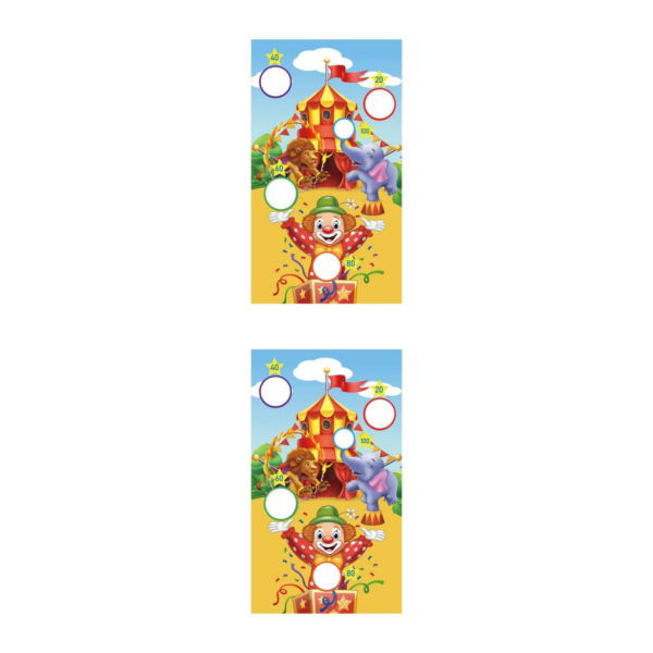 1/2/3 Återanvändbara speluppsättningar Banner Friends Interaction Toss Game Style E 2Set