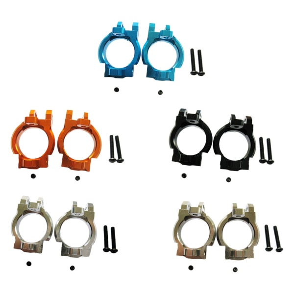 1/2/3/5 2pack/lot Aluminium främre C-nav hjulblock för axial Titanium 1Set