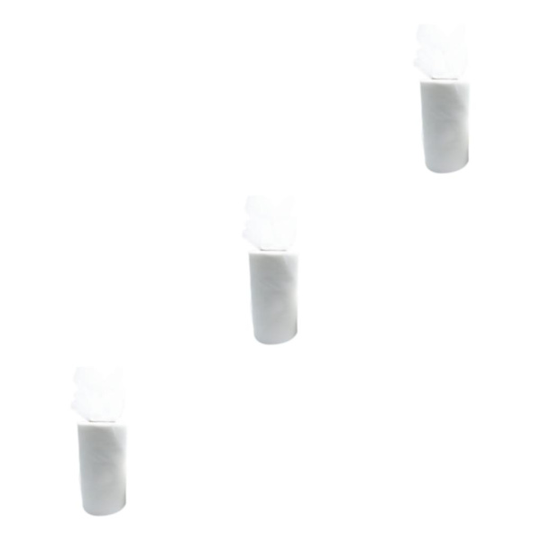 1/2/3/5 White Roll handled Tyll Coil Hållbar och pålitlig bröllop white 3Set