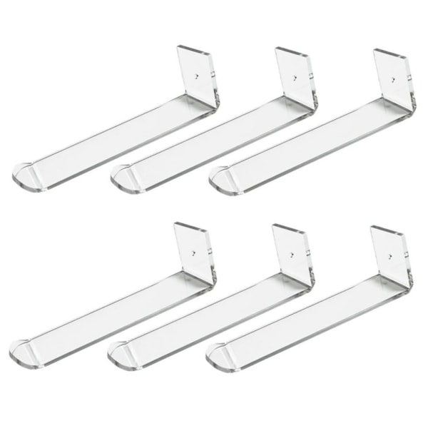 1/2/3 6st/ set Pannbandshållare Robust och transparent akryl 1Set