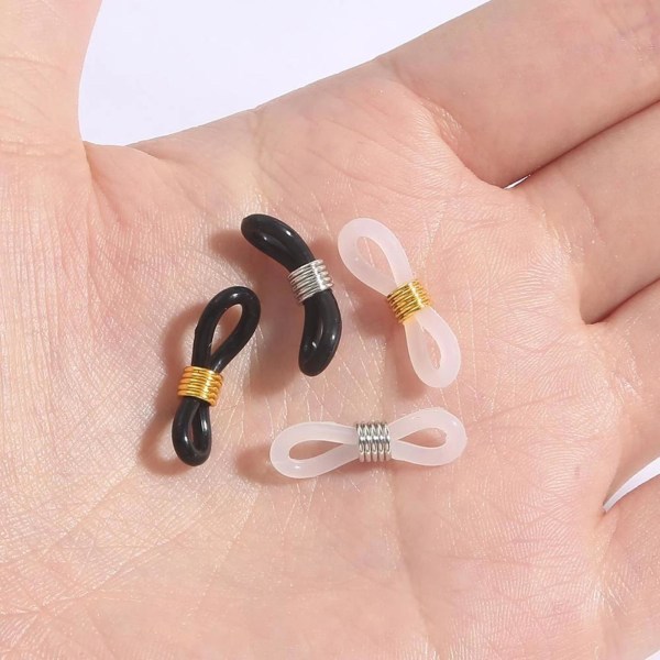 1/2/3/5 50 st Glasögon Glasögon Kedjeremshållare Loop Ends Type B 50 Pcs 1Set
