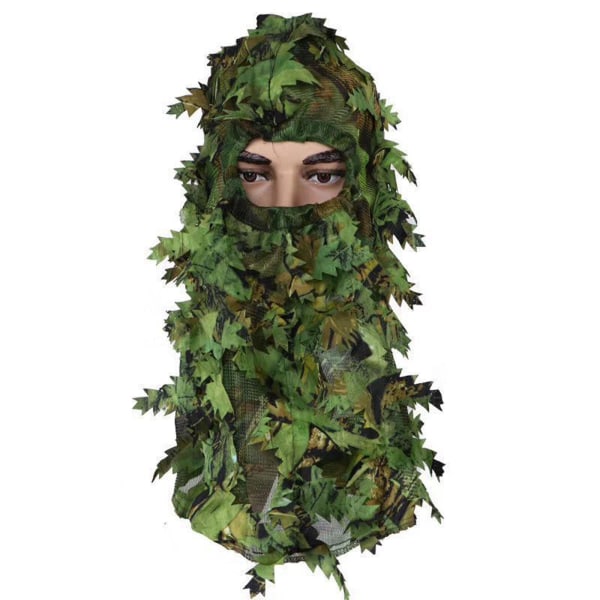 1/2/3/5 Leafy Camouflage Hat för Halloween Cosplay Turkey Green 1 Pc