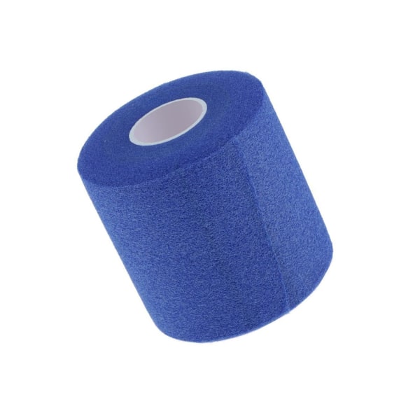 1/2/3 Atletisk elastisk tejp Muskelankelbandage för sport - Deep Blue 7x27cm 2Set