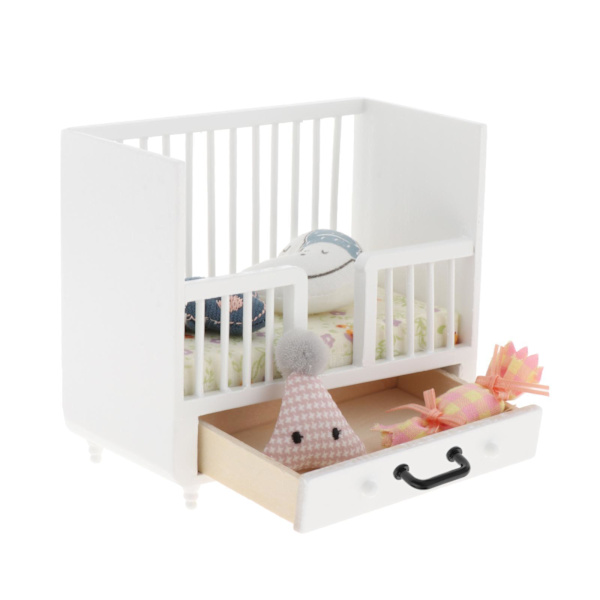 1/2/3/5 1:12 Mini Dragbågform för portgarderob Stor 4st Black Large 4 Pcs 1Set
