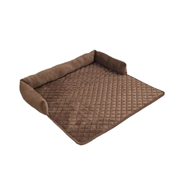 Hushållsvinter Pet Plysch Mat Soffa Soffunderlag Medium Animal Coffee 90x90cm