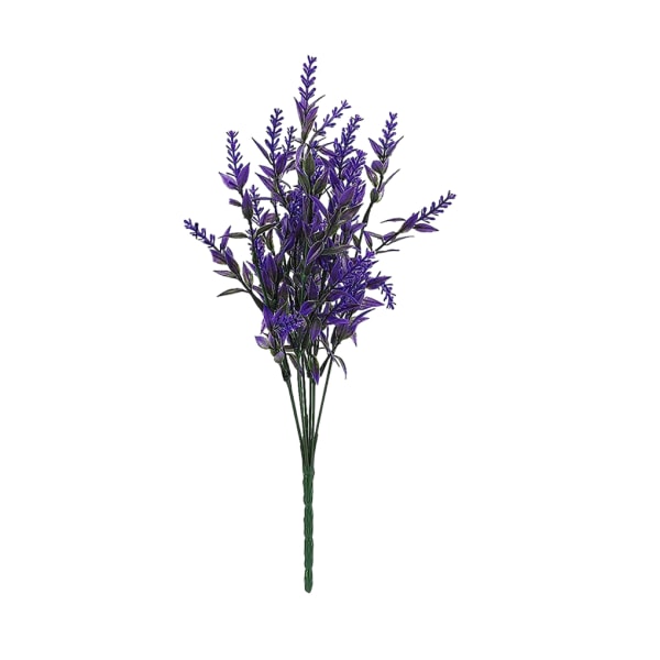 1/2/3 2x realistiskt utseende konstgjord blomma för heminredning purple 1 Pc