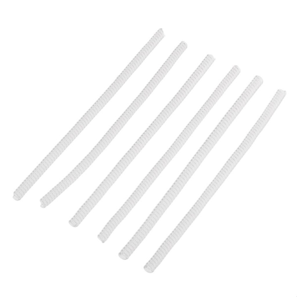 1/2/5 6 delar Ringstorleksjustering för lösa ringar Smyckesskydd Clear 6 Pcs 3mm B 1Set
