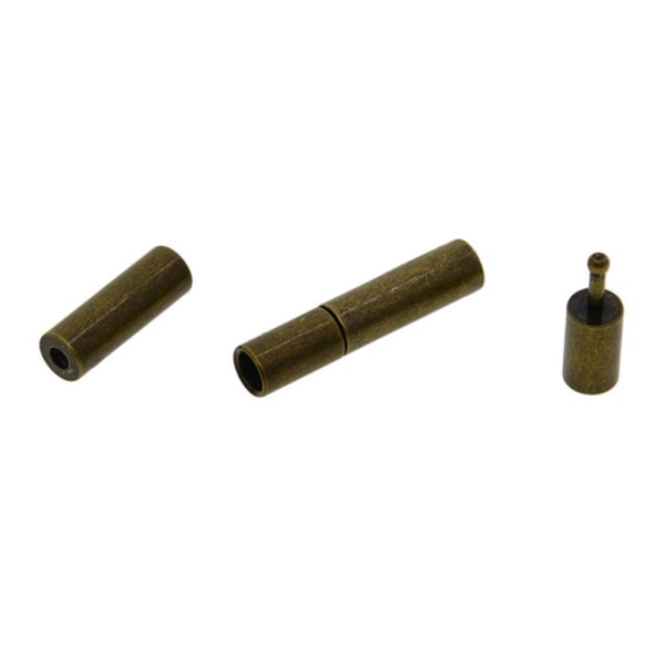 1/2/3 10 set 14x3 mm bajonett tryckspänne läder sladdändar 1Set