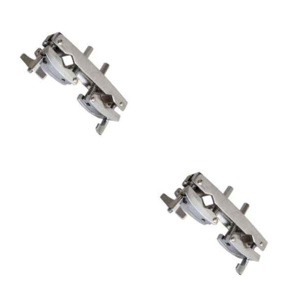 1/2 metall trumklämma fäste Stång anslutningsklämma hållare 2PCS