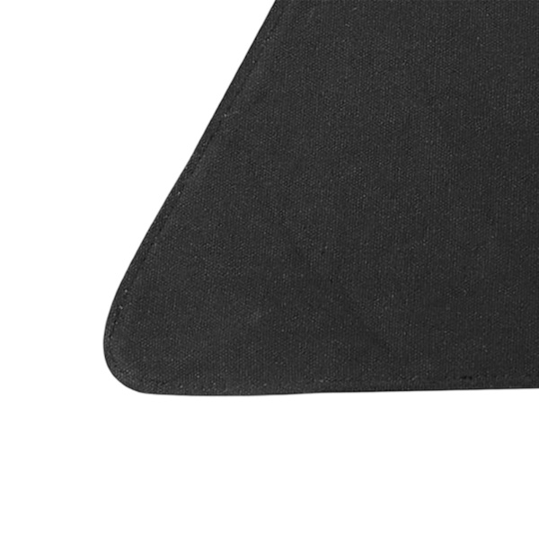 1/2/3/5 Canvas Camping För Triangel Pall Duk Resor Vandring Black 37 x 37cm 1Set