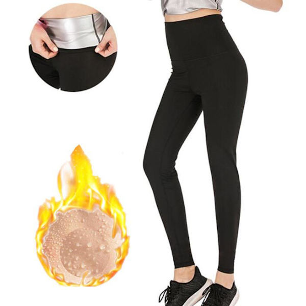 1/2/3/5 Dam Bastu Shorts För Capri Legging Träningsbyxor för Pants 60-80kg 1Set