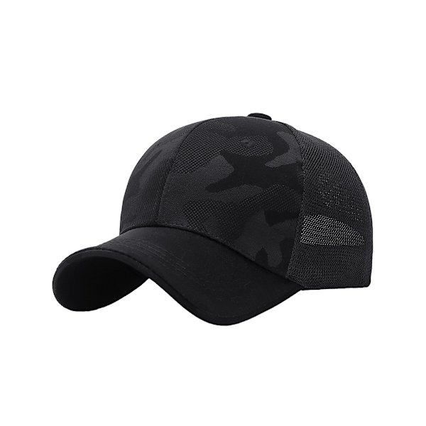 1/2/3/5 solskyddshatt för män Bekväm och justerbar black 5PCS