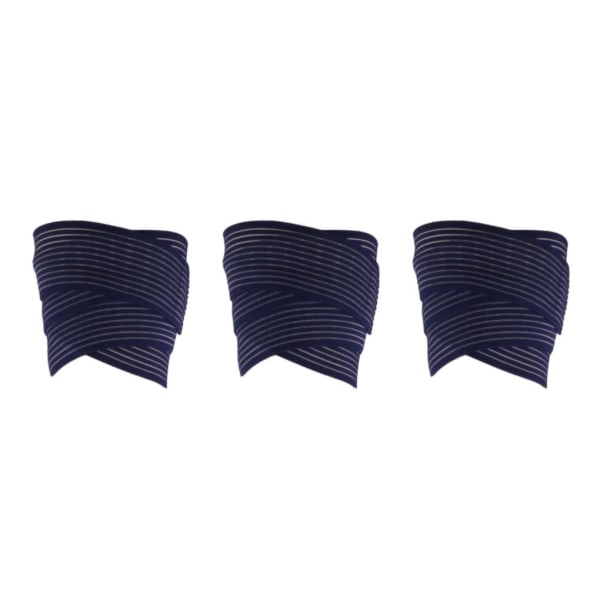 1/2/3/5 Elastiskt bandage Sport Brace Wrap Träningsutrustning Blue 200cm 3Set