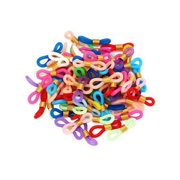1/2/3/5 50 st Glasögon Glasögon Kedjeremshållare Loop Ends Type C 50 Pcs 1Set