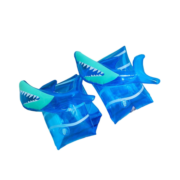 1/2/3/5 2x uppblåsbara armband för barn simärmar flyter Shark 15x15x1cm 1Set
