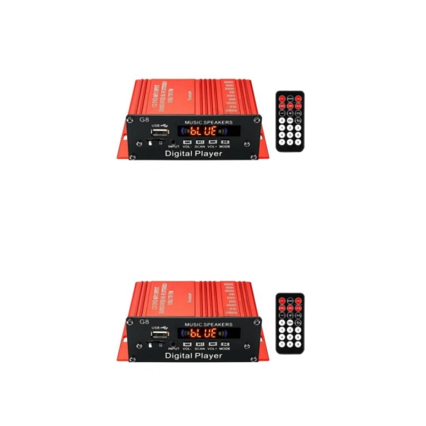 1/2 G8 200W Bluetooth Audio 2 Channel För Förstärkare Hi-Fi 2Set