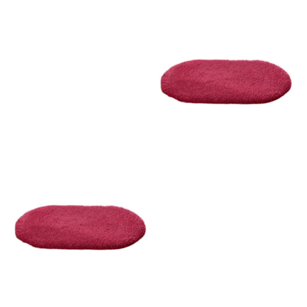 1/2 polyester halkfri golvmatta för badrum Lätt att rengöra och Winered 2Set
