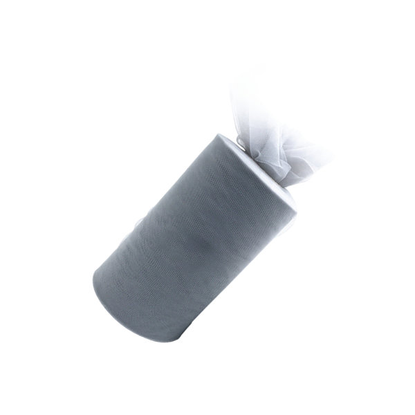 1/2/3/5 White Roll handled Tyll Coil Hållbar och pålitlig bröllop light grey 1Set