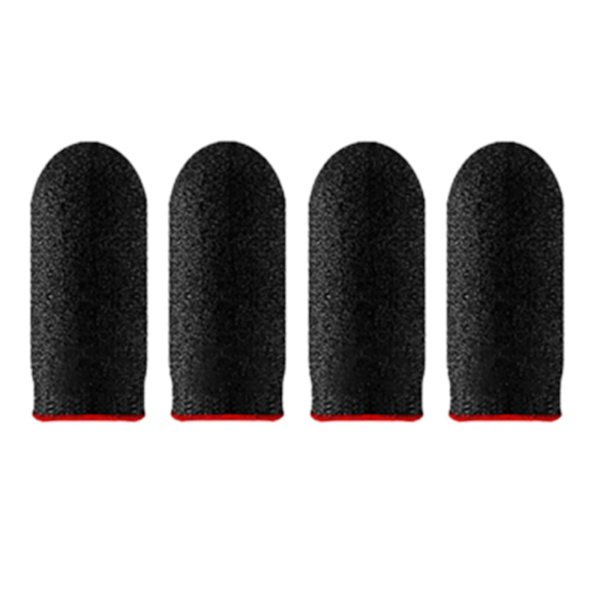 1/2/3/5 20 delar Gaming Finger Sleeves Anti Sweat Andas Red 45 x 25mm 1Set
