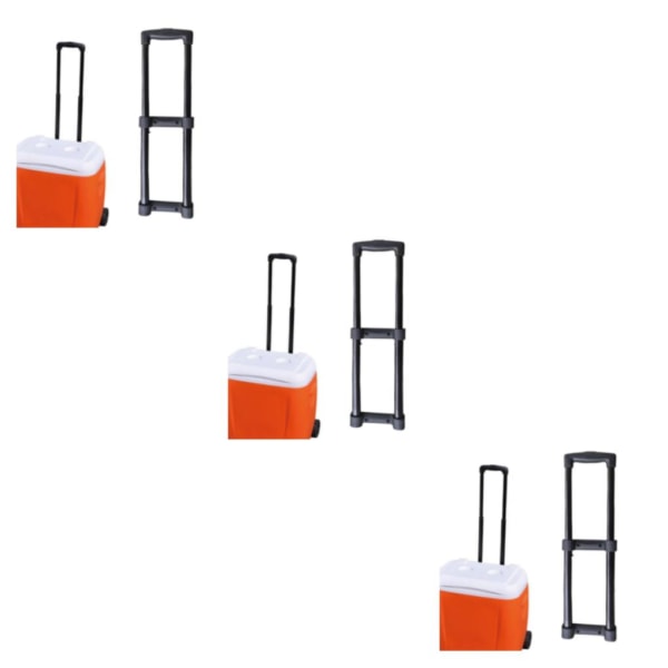 1/3 Teleskophandtag Ersättningsdelar Teleskopisk Drag 3PCS