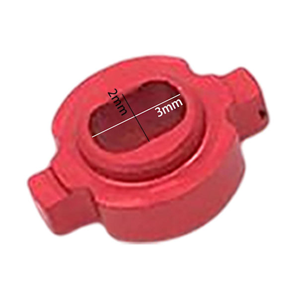 1/2/3/5 paket med 4 kopplingskonverteringsadapter för Zero-Z 1/28 RC red inner dia 2x3mm 1Set