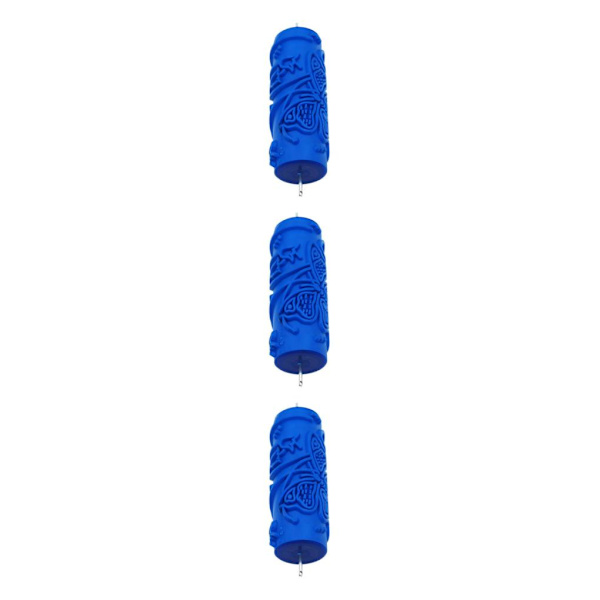1/2/3 5' präglat mönster färgrulle DIY väggmålningskantskärare Blue Type 081 3Set