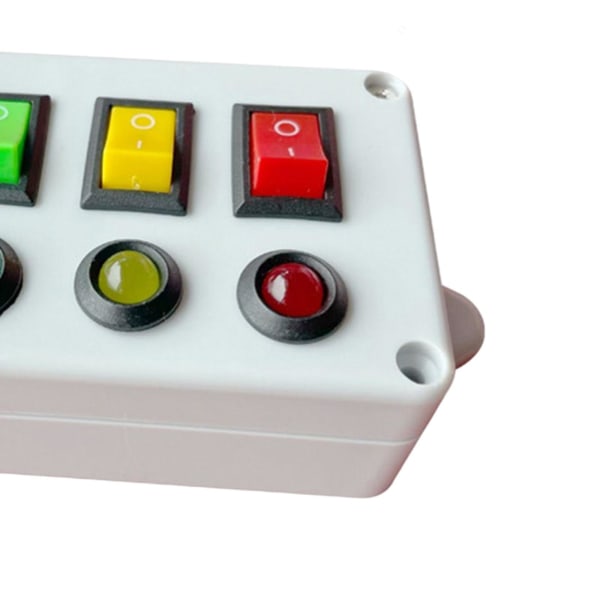 1/2/3 Busy Board DIY Accessories Light Switch Button För Puzzle 1Set