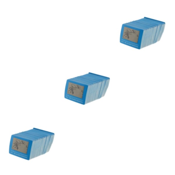 1/2/3 100 stycken Premium hårt polariserat testpappers kortlins 3Set