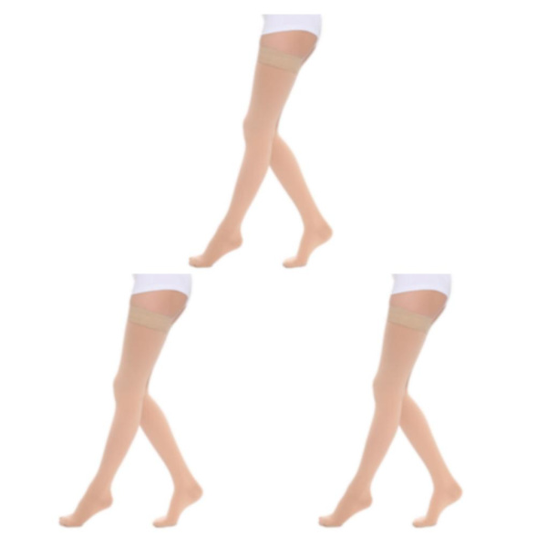 1/2/3 Trendiga och moderiktiga över knästrumpor för Toe wrapping - skin L 3Set