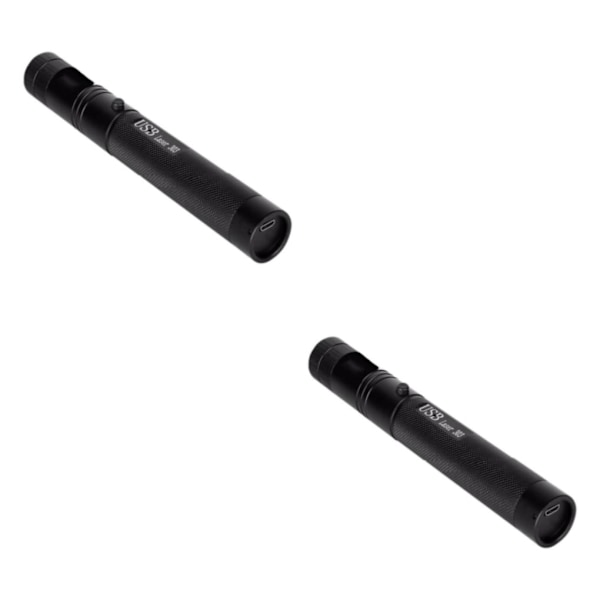 1/2 Bärbar USB Grön Batteri Inbäddad Justerbar Focus 303 Pen 2Set