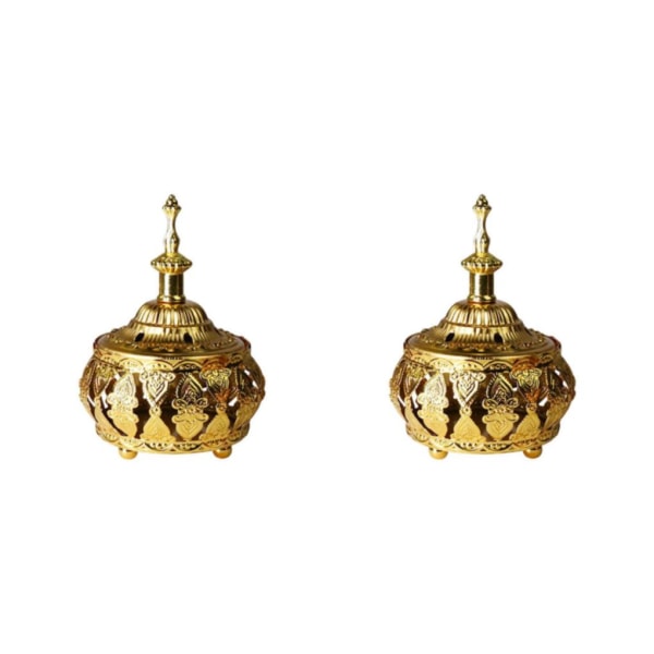 1/2/3 Golden Incense Burner Doftspridare Yoga Studio Type C 2Set