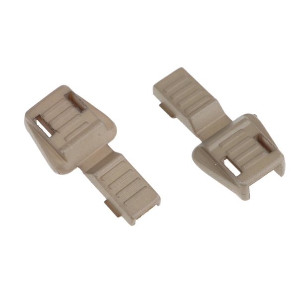 1/2/3/5 10 Styck Plast För Dragkedja Avdragare Ändlås Dragkedja Drag Brown 3.5x1.7cm 1Set