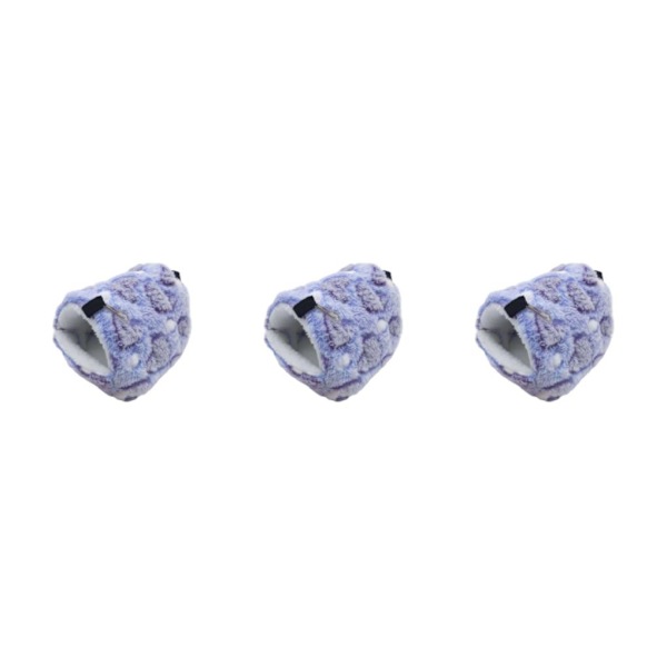 1/2/3 Hamster Bed Cave Mysigt Hamster House Vila Sovbo för Violet Heart 8x8cm 3Set