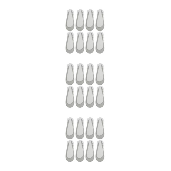 1/2/3/5 8-delad ventilerande och mysig fotboll i sockstil gray 3PCS
