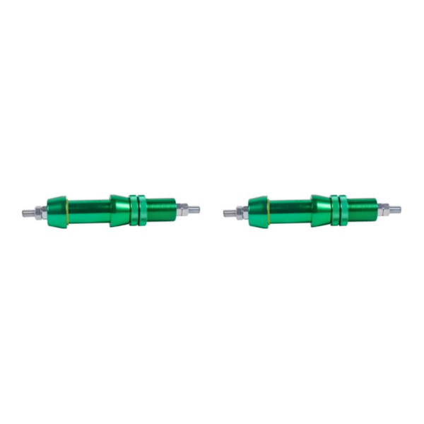 1/2/3/5 Aluminiumlegering Bowfishing Flugfiske Reel Mount Reel Green 21x3.5x3.5cm 2Set