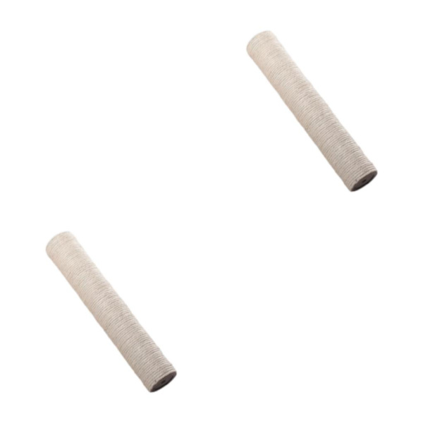 1/2/3 1Pack Skrapstolpe Refill Pole Grinding Claw Skydda kat Beige H 12.5CM Dia 7cm 2Set